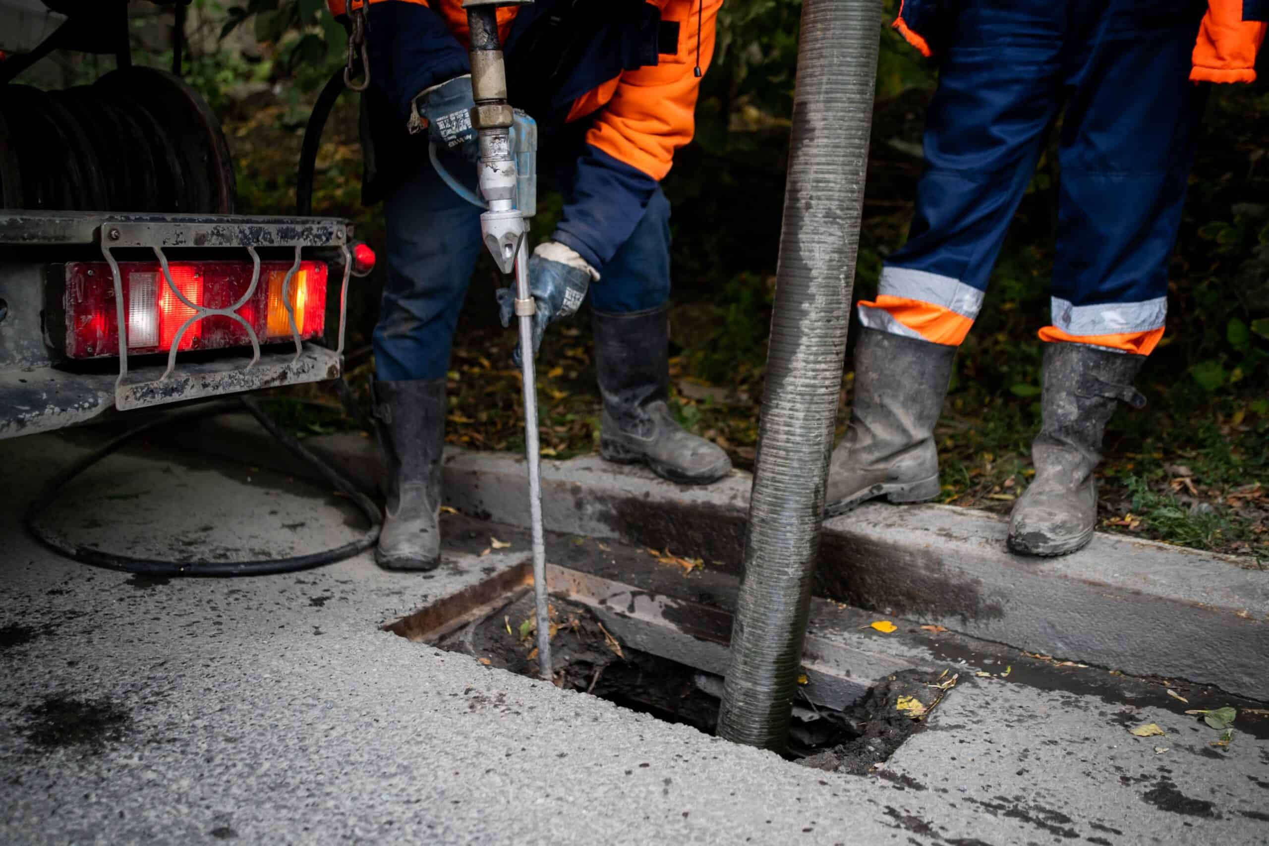Link Resources Operate a drain cleaning system training worker using drain cleaning equipment in street manhole
